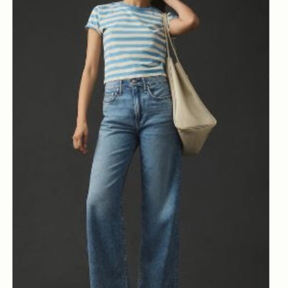 Rag & Bone Featherweight Logan Wide-Leg Jean - Picture 11 of 14